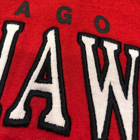 Large ladies OTH chicago blackhawks hockey hoodie - Picture 7 of 9